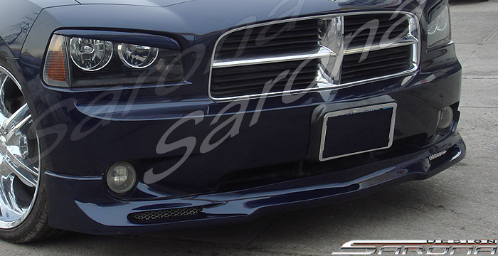 Custom Dodge Charger  Sedan Front Lip/Splitter (2005 - 2010) - $299.00 (Part #DG-008-FA)